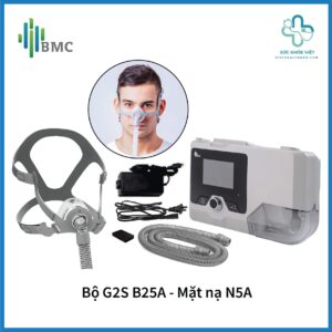 Máy trợ thở BMC G2S B25A Auto BiPAP (Kèm Mặt Nạ Thở N5A)