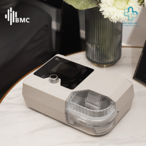 Máy trợ thở G2S B25A BiPAP tự động của BMC tích hợp tạo ẩm, hỗ trợ điều trị ngưng thở khi ngủ hiệu quả tại nhà