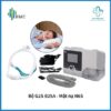 Bộ máy trợ thở BMC G2S B25A gồm máy BiPAP, mặt nạ BMC N6S và phụ kiện giúp hỗ trợ điều trị rối loạn hô hấp khi ngủ tại nhà.