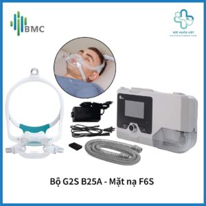 Máy trợ thở BMC G2S B25A (Kèm Mặt Nạ Thở BMC F6S)