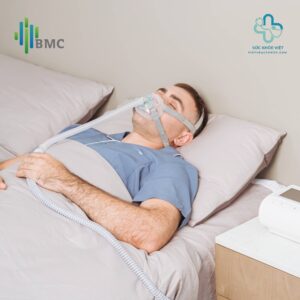 Mặt nạ BMC F6 thiết kế không khung trán giúp người dùng máy trợ thở BMC G2S B25T có tầm nhìn thông thoáng và thoải mái hơn.