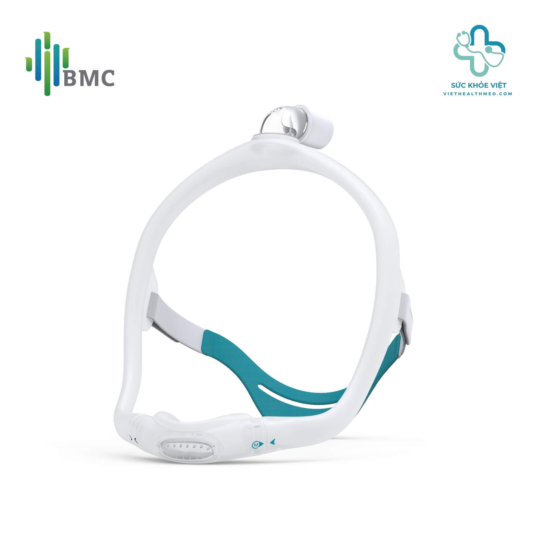 Mặt Nạ Thở BMC N6S dòng chụp mũi dùng cho máy CPAP và BiPAP hỗ trợ điều trị ngưng thở khi ngủ