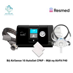 Máy Thở ResMed AirSense 10 AutoSet tích hợp công nghệ tự động điều áp và tạo ẩm thông minh HumidAir.