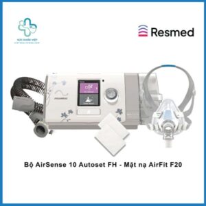 Máy Trợ Thở ResMed AirSense 10 AutoSet For Her chính hãng dành cho phụ nữ mắc hội chứng ngưng thở khi ngủ do tắc nghẽn.